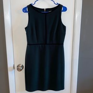 Dark green sheath dress